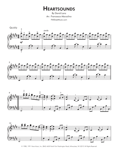 Heartsounds Intermediate Piano Page 2