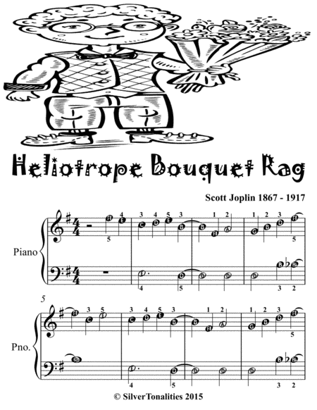 Heliotrope Bouquet Rag Easiest Piano Sheet Music For Beginner Pianists Page 2