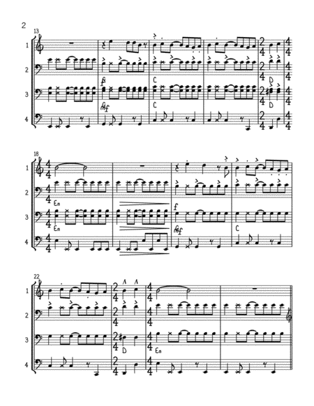 Hey Ya By Outkast For Cello Choir Or 5 Cellos Page 2