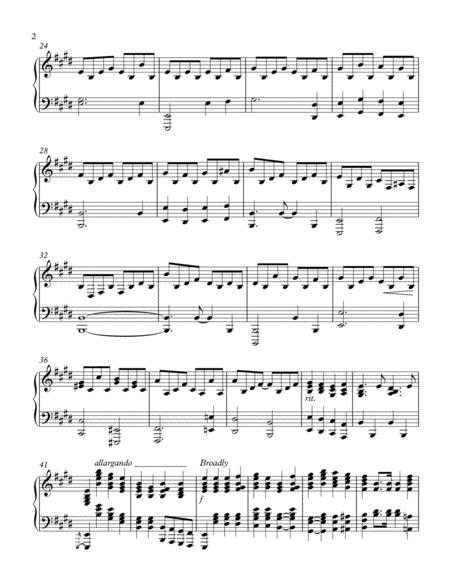 High On The Mountain Top Piano Solo Page 2