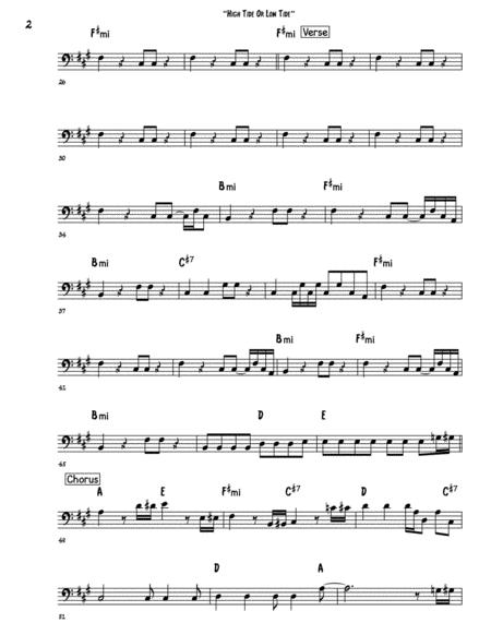 High Tide Or Low Tide Bass Guitar Page 2