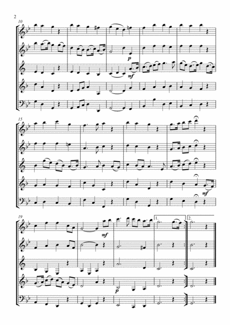 Highland Mary For Wind Quintet Page 2