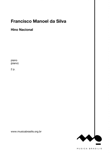 Hino Nacional Brasileiro Piano Page 2