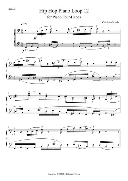 Hip Hop Piano Loop 12 Page 2