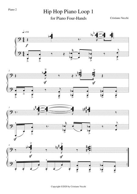 Hip Hop Piano Loop 1 Page 2