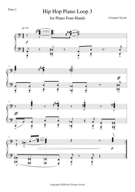 Hip Hop Piano Loop 3 Page 2