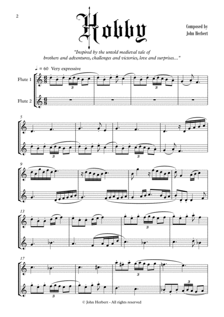 Hobby Flute Duet Page 2
