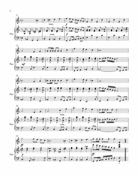 Holiday Etudes Duets Piano Accompaniment Book Page 2