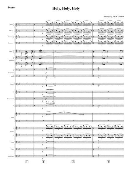 Holy Holy Holy Instrumental For Orchestra Page 2