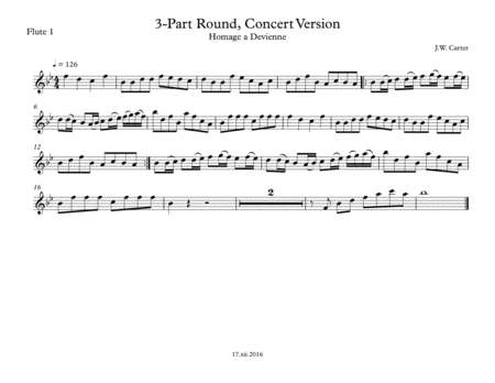 Homage A Devienne Suite In 3 Pieces An Encore 2 Flutes Bassoon Iv 3 Part Round Homage A Devienne Page 2