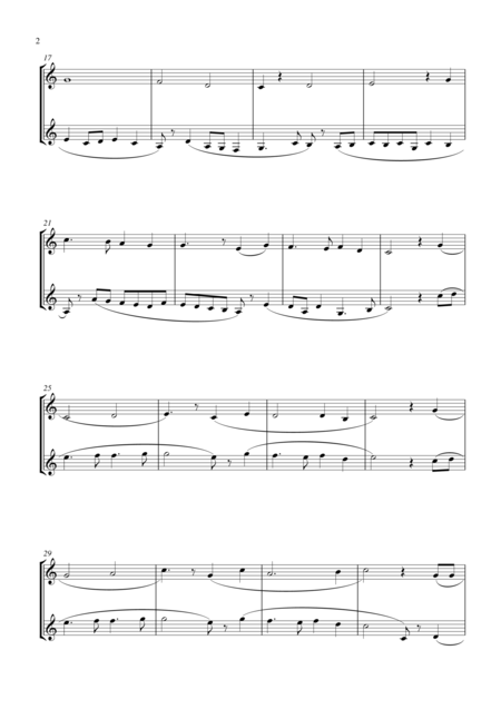 Home Sweet Home For Clarinet Bb Duet Suitable For Grades 2 4 Page 2