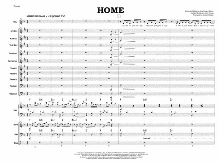 Home Vocal And Jazz Ensemble Score Only Page 2