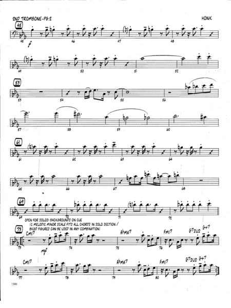 Honk 3rd Trombone Page 2