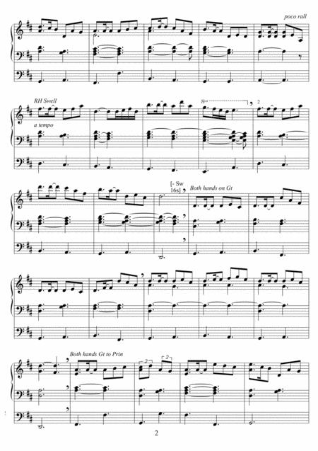 Hope Pipe Organ Arrangement Page 2