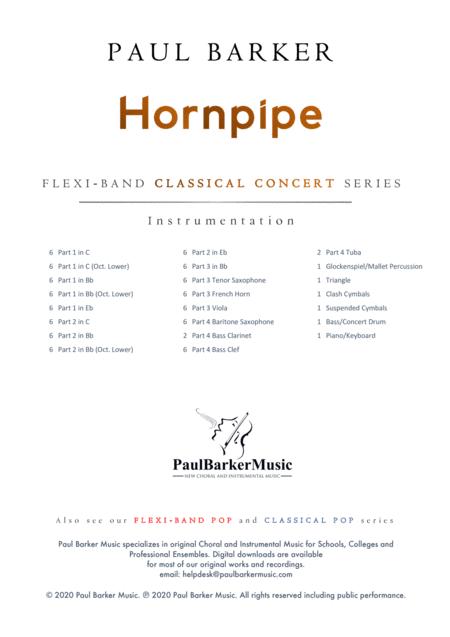 Hornpipe Handels Water Music Flexi Band Score Parts Page 2