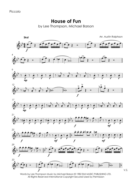 House Of Fun Flute Quartet Page 2