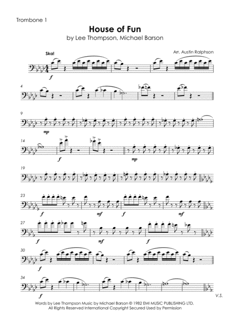 House Of Fun Trombone Quartet Page 2