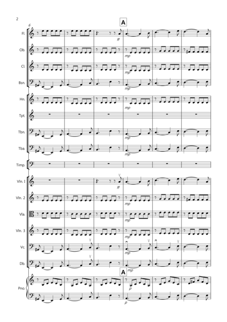 House Of The Rising Sun For School Orchestra Page 2