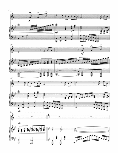 How Great Thou Art Treble Bb Instrument Solo Page 2