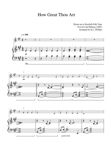 How Great Thou Art Violin Solo With Piano Accompaniment Page 2