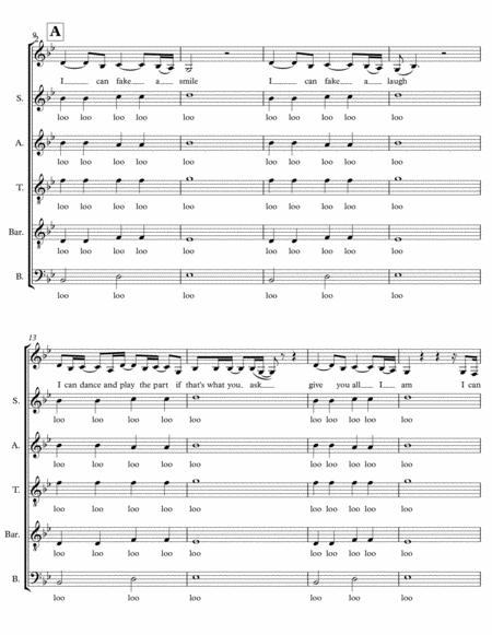 Human A Cappella Ssaa Page 2