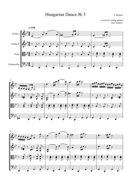 Hungarian Dance 5 Page 2