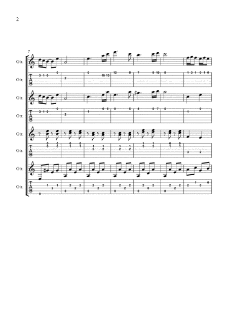 Hungarian Dance No 5 Brahms Page 2