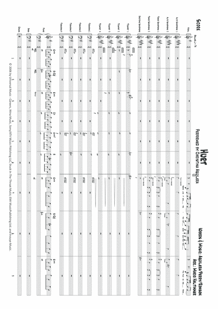 Hurt Christina Aguilera Jazz Ensemble W Vocals Score Parts Page 2