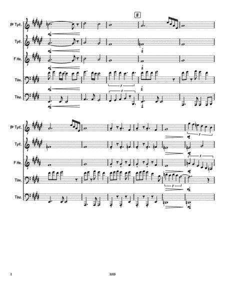 Hurting Each Other Brass Quintet Page 2