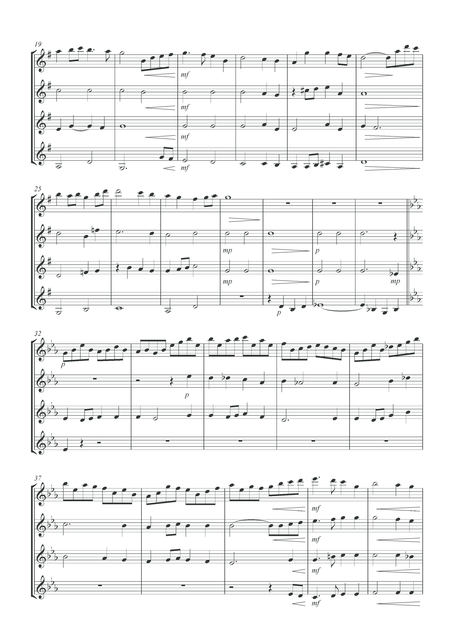 Hymn For Violin Ensemble O Jesus Thou Art Standing Page 2