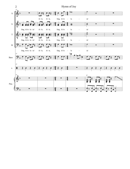 Hymn Of Joy Page 2