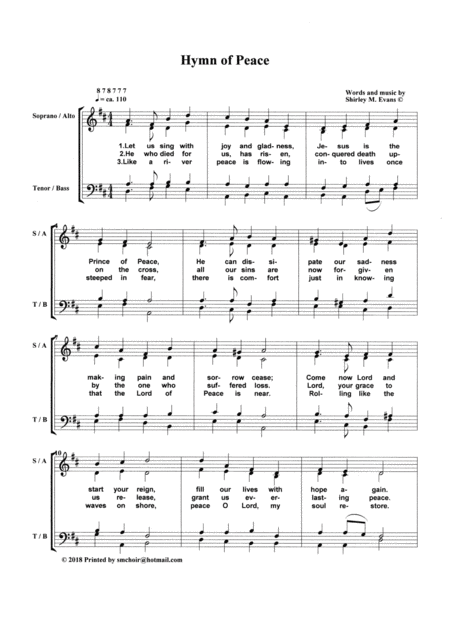 Hymn Of Peace Page 2