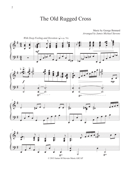 Hymn Trilogies For Piano Vol I Page 2