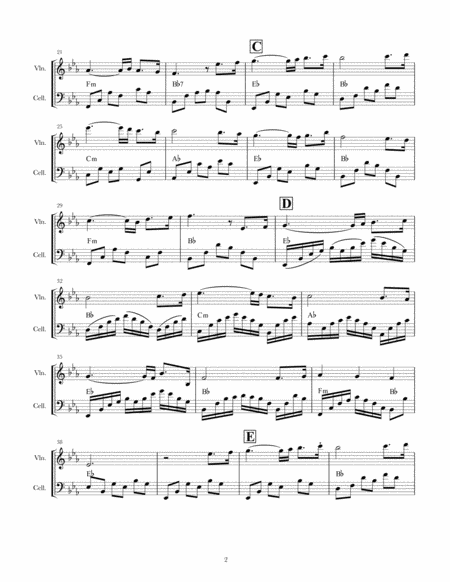 Hymne Violin Cello Page 2