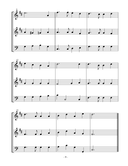 Hymns For Brass Trio Book I Page 2