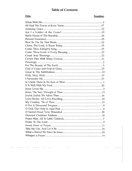 Hymns For Solo And Duet Instruments Piano Accompaniment Page 2