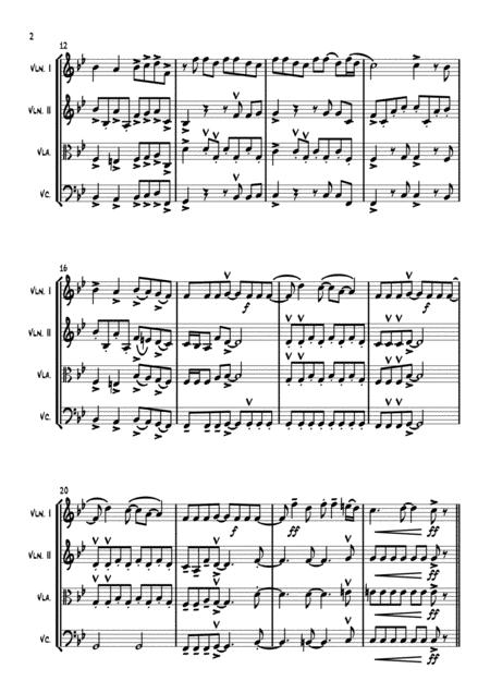 I Believe In A Thing Called Love String Quartet Trio Duo Or Solo Violin Page 2