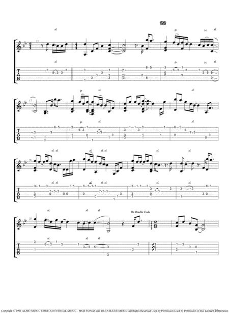 I Cant Make You Love Me Solo Guitar Page 2