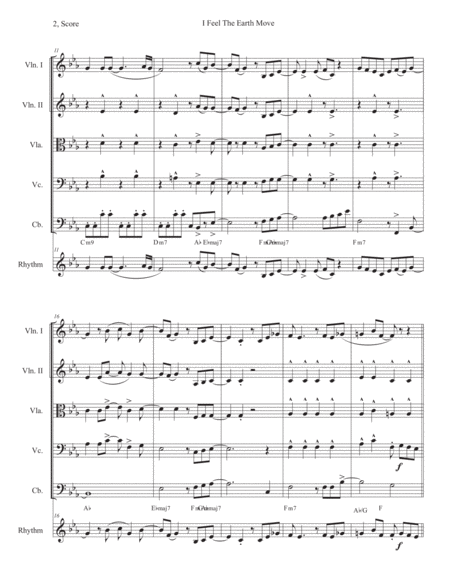 I Feel The Earth Move C Minor Original Key Page 2