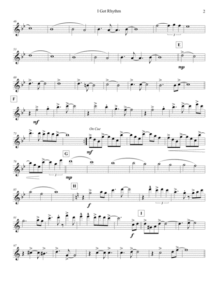 I Got Rhythm Flute 2 Page 2