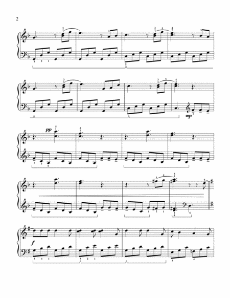 I Got You Babe Easy Piano Page 2