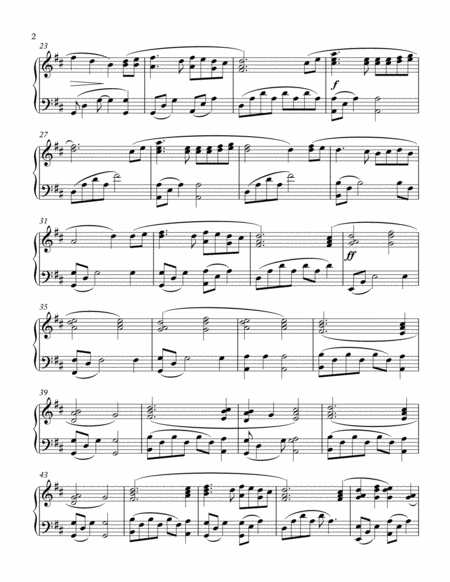 I Know That My Redeemer Lives Piano Solo Page 2