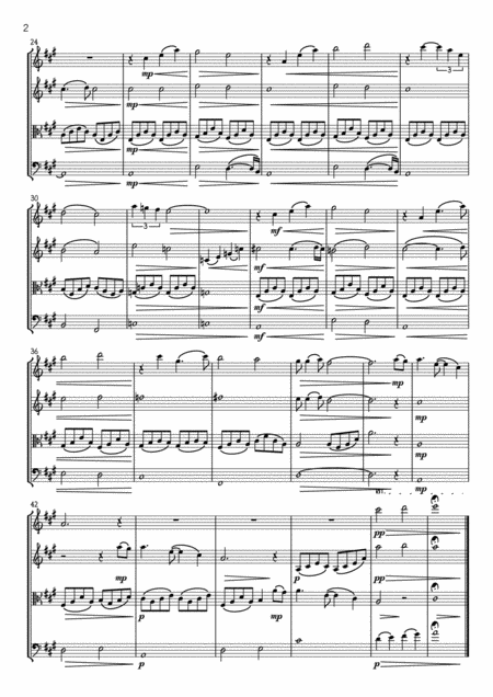 I Know You By Heart String Quartet Page 2