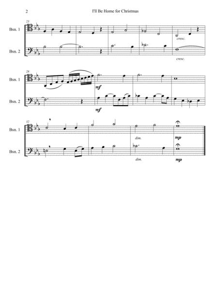 I Ll Be Home For Christmas Bassoon Duet Page 2