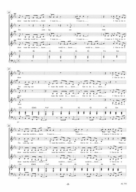 I M Coming Out Ssaa Piano Page 2