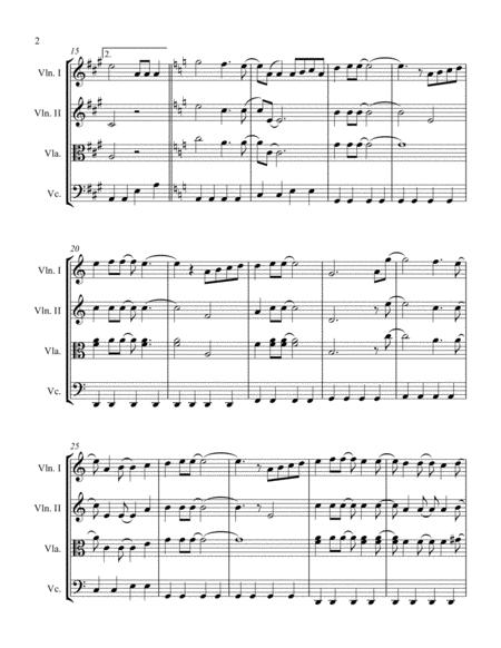 I M Still Standing String Quartet Page 2