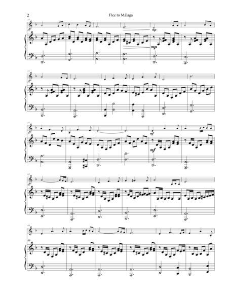 I Saw Three Ships Easiest Piano Sheet Music Page 2