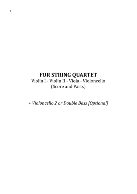 I Say A Little Prayer Sheet Music For String Quartet Score And Parts Page 2