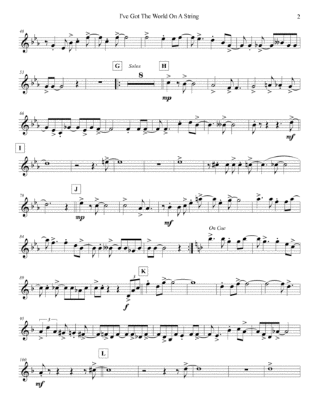 I Ve Got The World On A String Flute 4 Page 2
