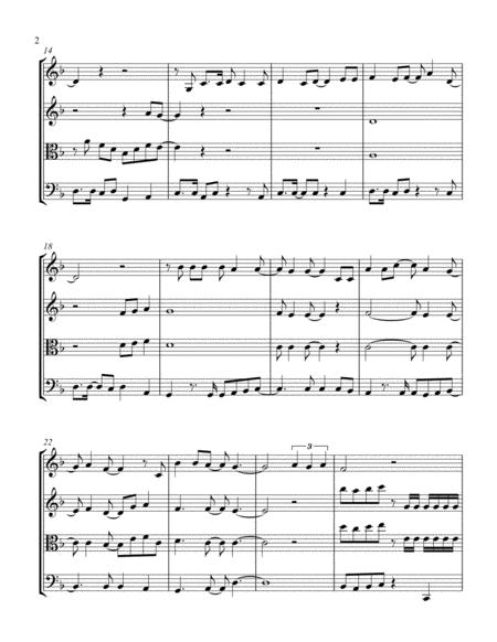 I Wanna Dance With Somebody String Quartet Page 2